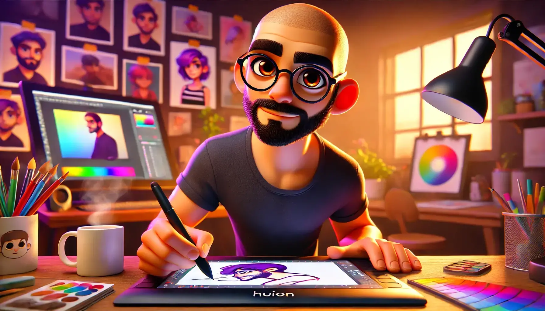 Display interativo: Descubra o Huion 13.5PRO Review!