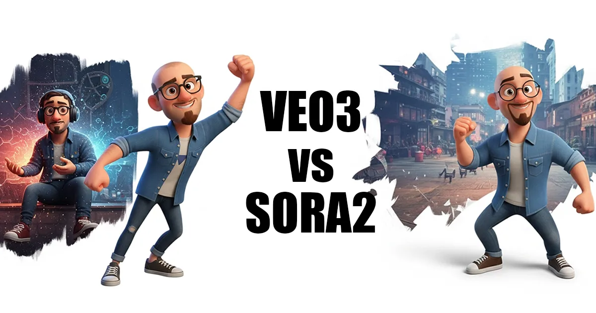 Sora 2 vs Veo 3: A OpenAI acaba de declarar GUERRA ao...